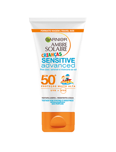 travel size leite crianças fps 50+